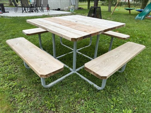 Table de pique-nique résidentielle ou commerciale