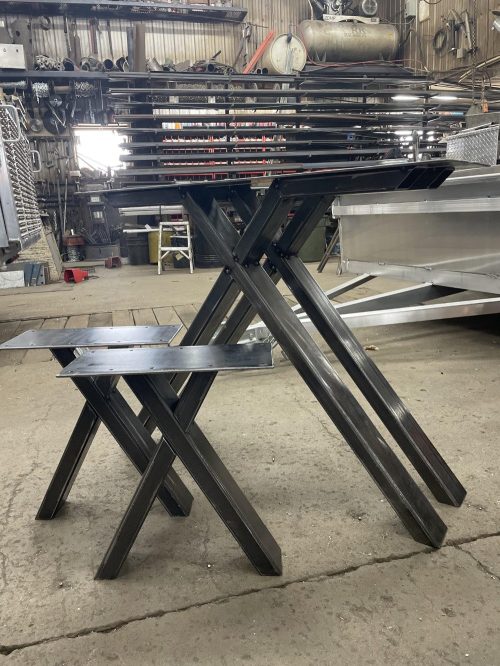 Pattes en X pour table (2/2)